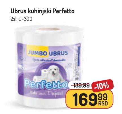 Ubrus kuhinjski Perfetto