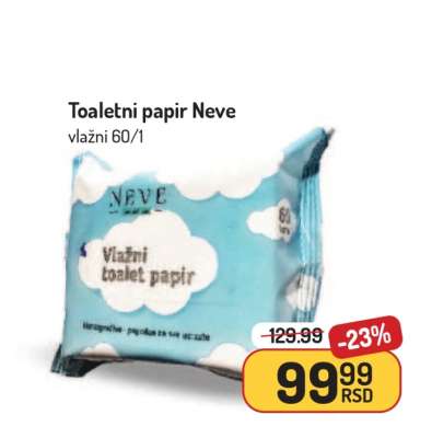 Toaletni papir Neve