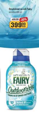 Omekšivač za veš Fairy sensitive