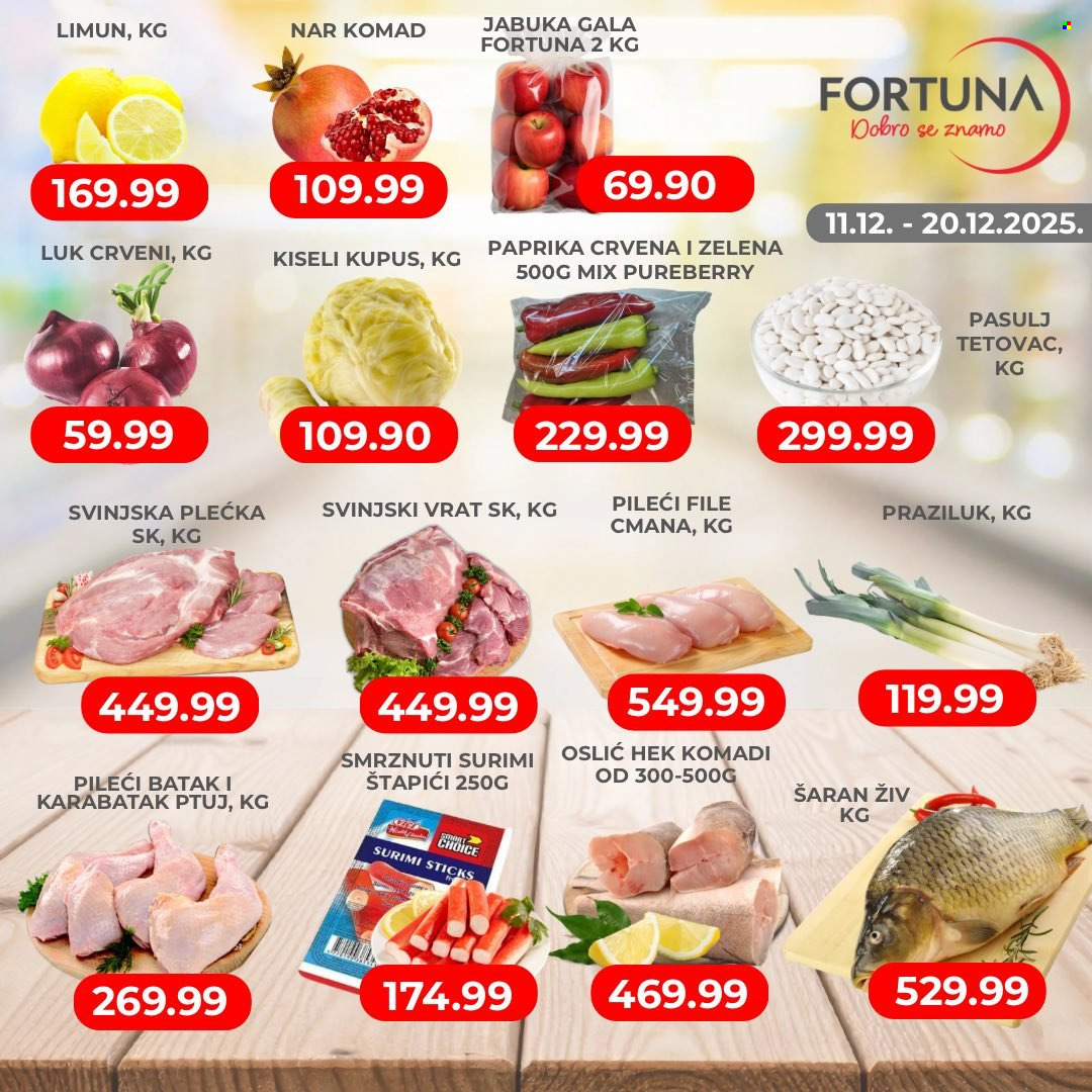 Fortuna Market katalog - 11.12.2025 - 20.12.2025. Stranica 1