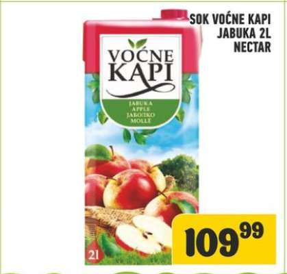 Voćne Kapi Jabuka Nectar