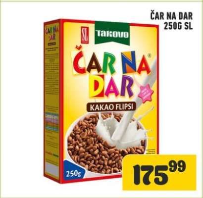 Čar Na Dar Kakao Flipsi