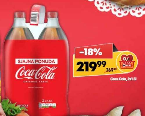 Coca Cola 2x1.5L