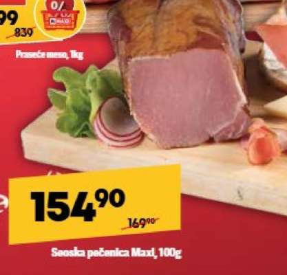 Seoska pečenica Maxi, 100g