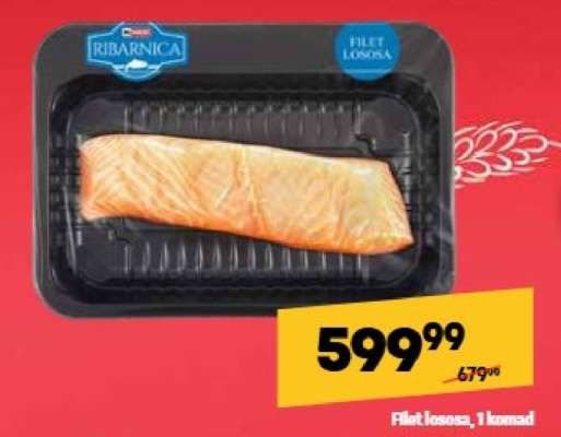 Filet lososa, 1 komad