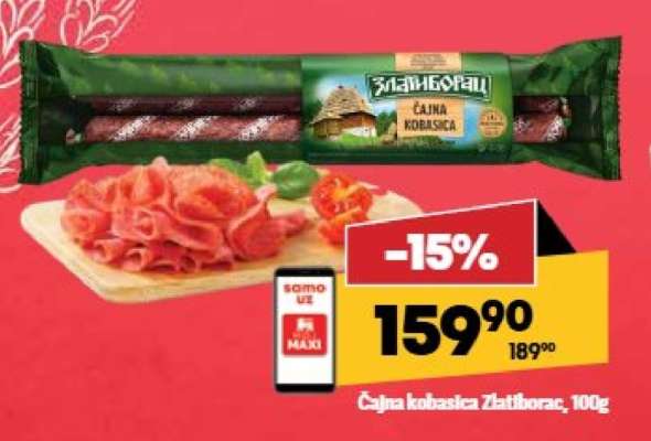 ČAJNA KOBASICA Zlatiborac 100g