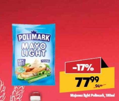 Majonez light Polimark, 180ml