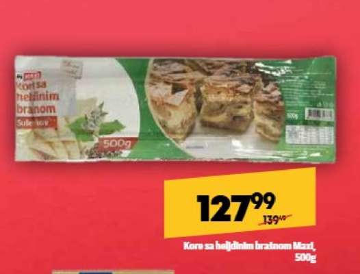 Kore sa heljdinim brašnom Maxi, 500g