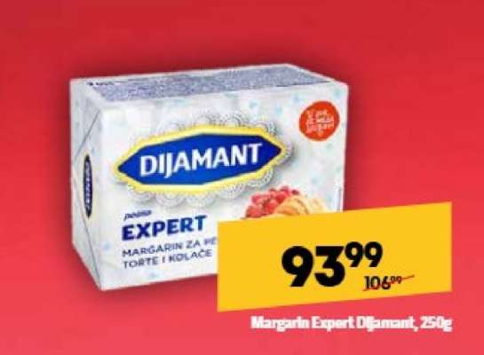 Margarin Expert Dijamant 250g