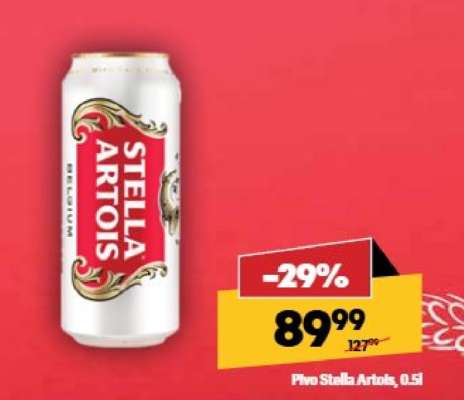 Pivo Stella Artois 0.5l