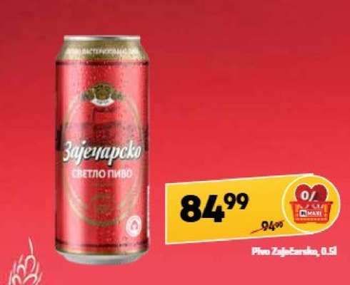 Pivo Zaječarsko 0.5l