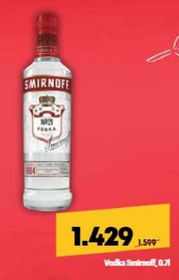 Vodka Smirnoff, 0.7l