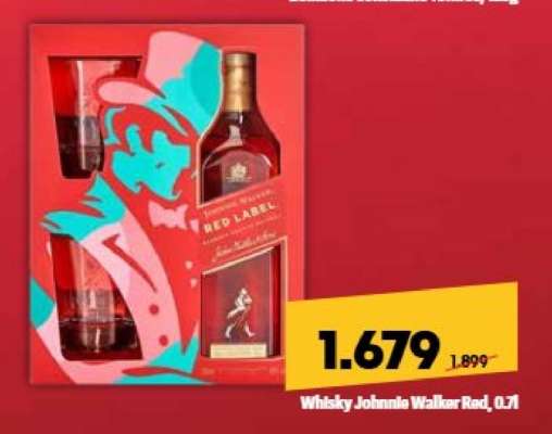 Whisky Johnnie Walker Red, 0,7l