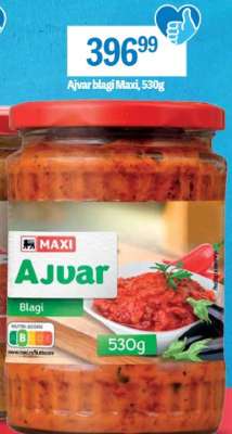 Ajvar blagi Maxi, 530g