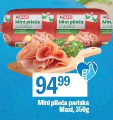 Mini pileća pariska Maxi, 350g