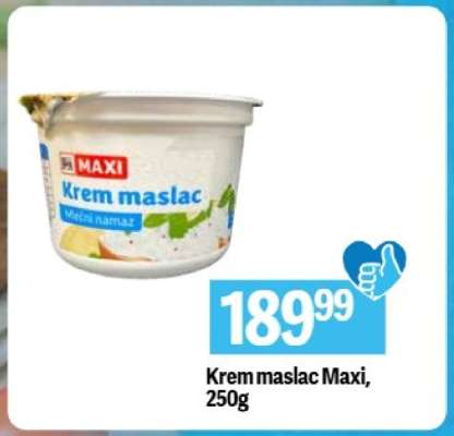 Krem maslac Maxi, 250g