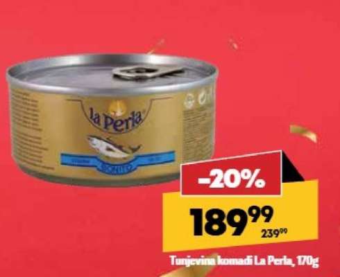 Tunjevina komadi La Perla 170g