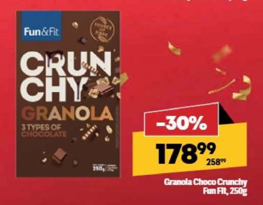 Granola Choco Crunchy Fun Fit, 250g