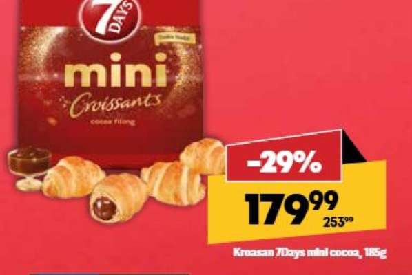Kroasan 7Days mini cocoa 185g