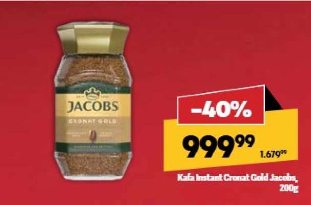 Kafa instant Cronat Gold Jacobs 200g