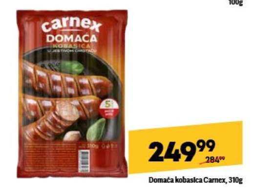 Domaća kobasica Carnex 310g