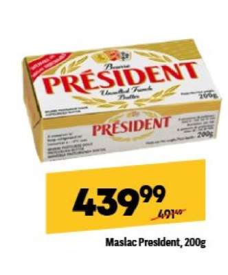 Maslac President 200g
