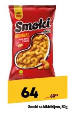 Smoki sa kikirikijem , 80g