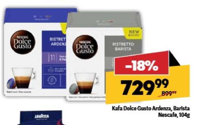 Kafa Dolce Gusto Ardenza, Barista Nescafe, 104g