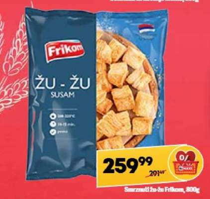Smrznuti žu-žu Frikom 800g