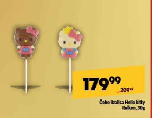 Čoko lizalica Hello kitty