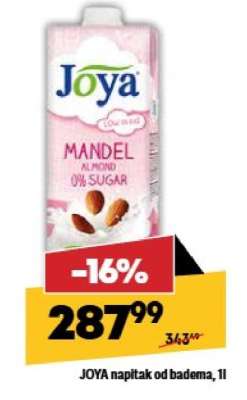 JOYA napitak od badema, 1l