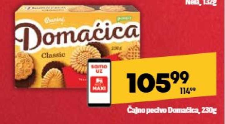 Čajno pecivo Domaćica 230g