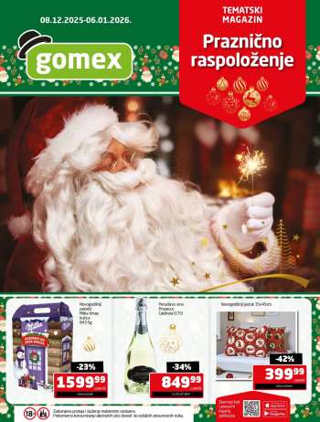 Gomex katalog - 08.12.2025 - 06.01.2026.