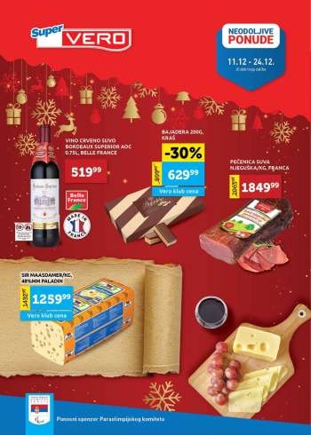 SuperVERO katalog - 11.12.2025 - 24.12.2025.