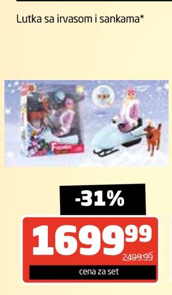 Lutka sa irvasom i sankama