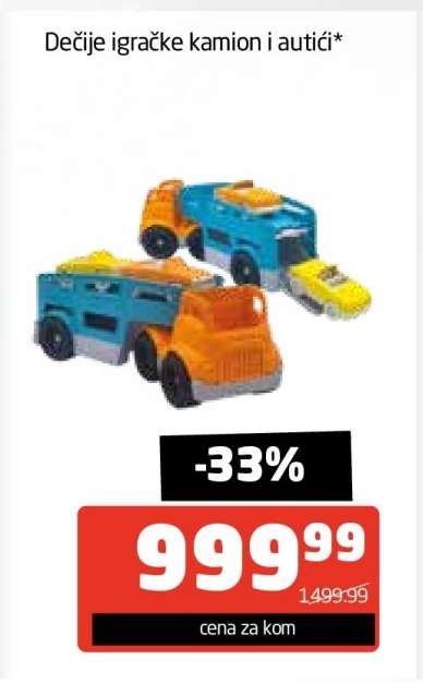 Dečije igračke kamion i autići