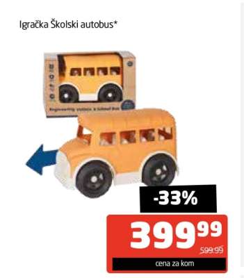 Igračka Školski autobus