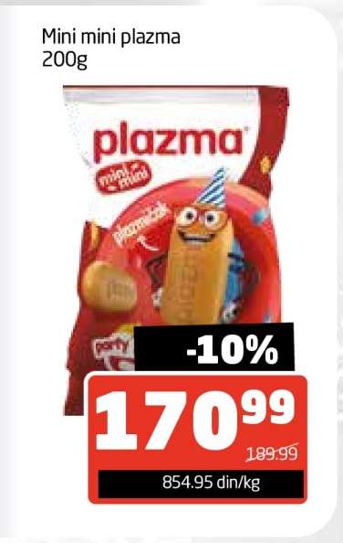 Mini mini plazma 200g