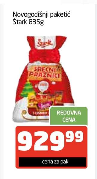 Novogodišnji paketić Štark 835g