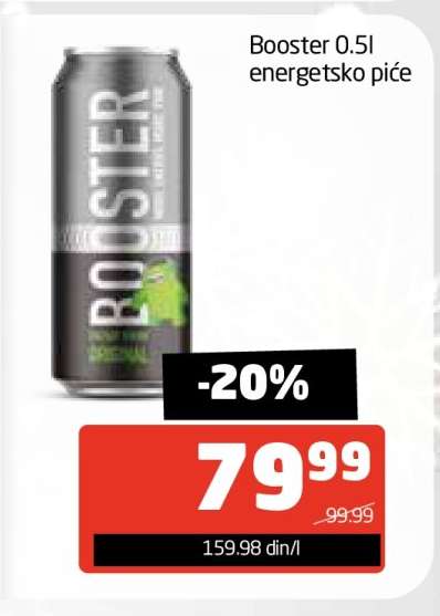Booster 0.5l energetsko piće