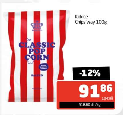 Kokice Chips Way 100g
