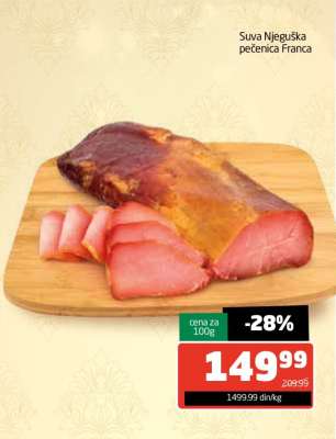 Suva Njeguška pečenica Franca