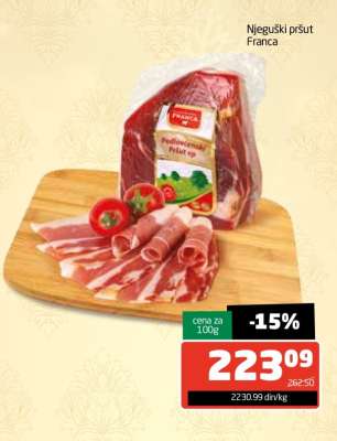 Njeguški pršut Franca