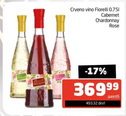 Crveno vino Fiorelli 0.75l