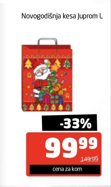 Novogodišnja kesa Juprom L