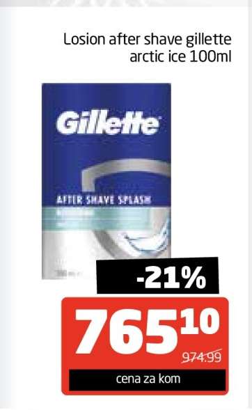Losion after shave Gillette Arctic Ice 100ml