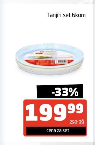 Tanjiri set 6kom