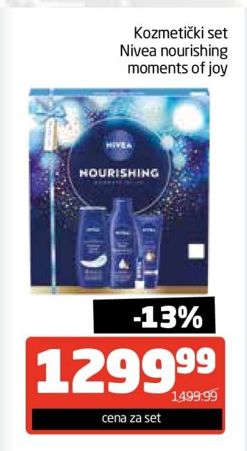 Kozmetički set Nivea nourishing moments of joy