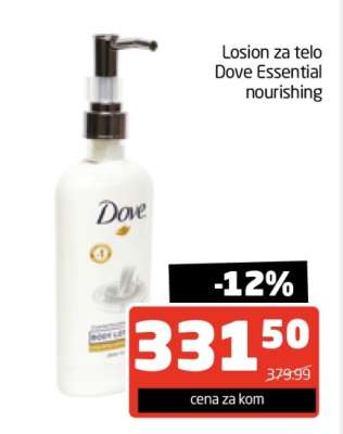 Losion za telo Dove Essential nourishing