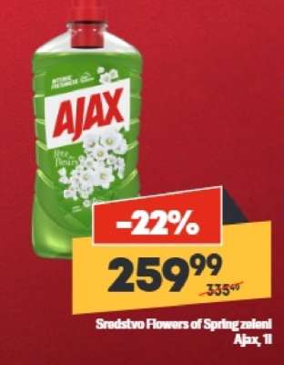 Sredstvo Flowers of Spring zeleni